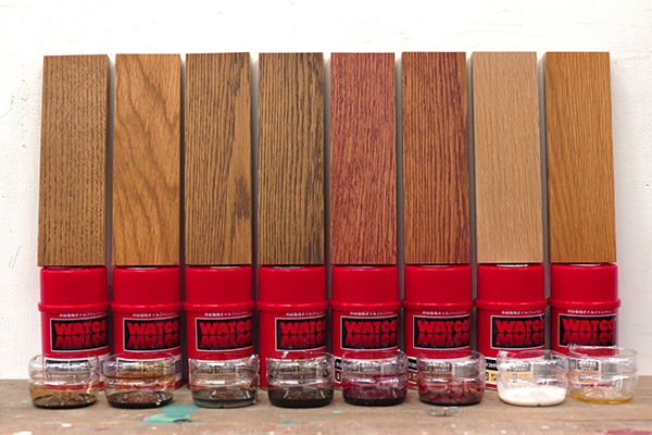 ワトコオイル全８色の色見本と、おすすめの塗装方法をご紹介！ - makit