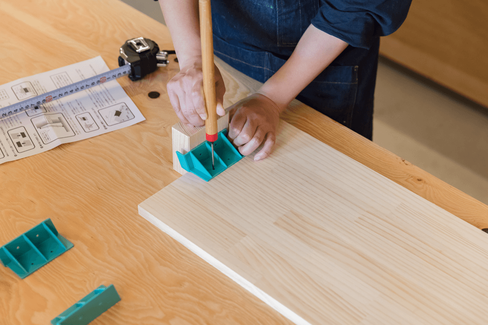 斜めカットなし!かぶせるだけで簡単にラダーシェルフをDIY!_15