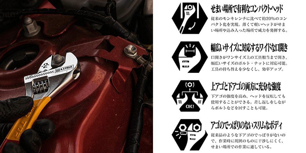 エヴァンゲリオン　ワークブランド　工具