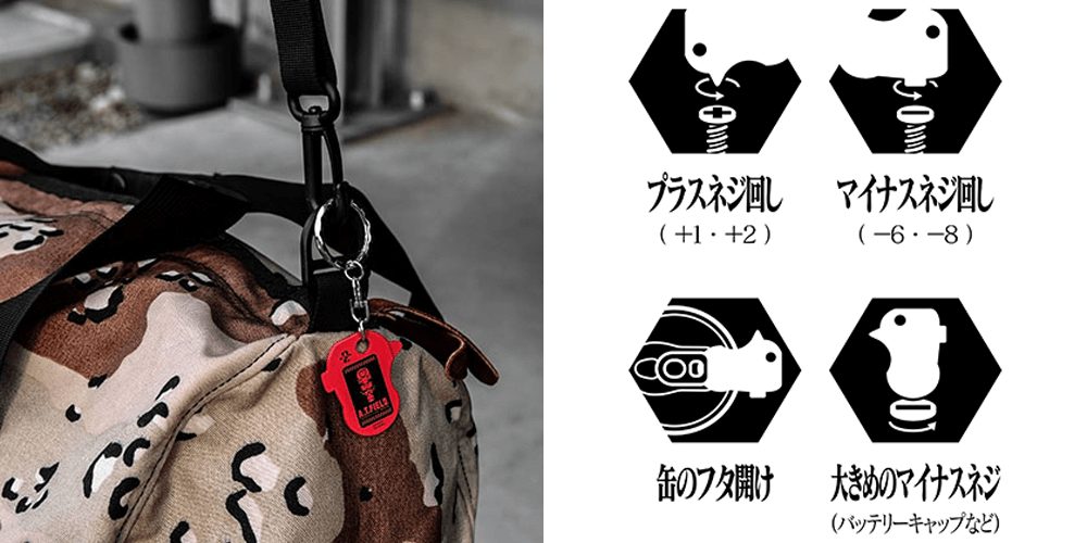 エヴァンゲリオン　ワークブランド　工具