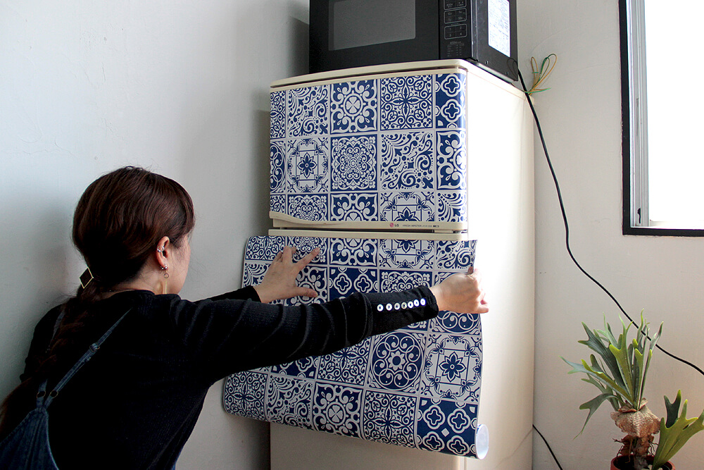貼ってはがせｓる壁紙シート　ハガセルーノ　賃貸DIY　アサヒペン