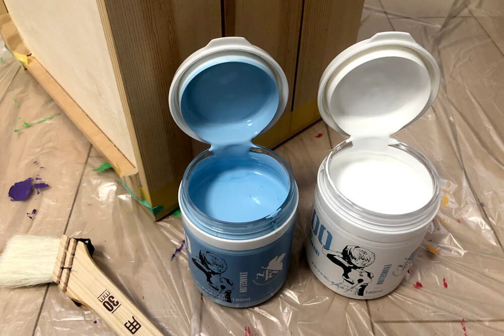 エヴァンゲリオン　塗料　エヴァマット　世界