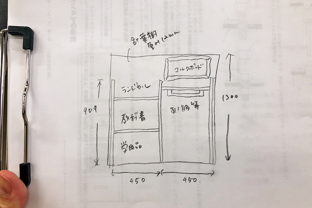 新しいタイプの壁面収納diy 簡単にランドセル 学用品の収納棚ができるレシピ紹介 Makit メキット By Diy Factory